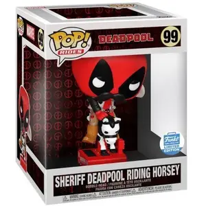 Funko Figurine Funko Pop - Deadpool [Marvel] N°99 - Sheriff Deadpool R...