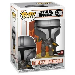 Funko Pop - Star Wars: The Mandalorian Flying Exclusive pas cher