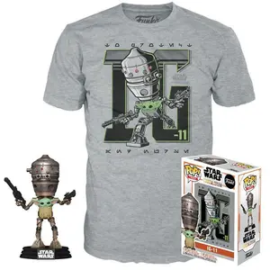 Funko Et T-shirt à Manches Courtes Ig-pop 11 Avec Les Enfant Exclusif pas cher
