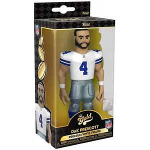 Funko Vinyl Gold NFL Cowboys Dak Prescott 5 Inch Vinyl Figure pas cher