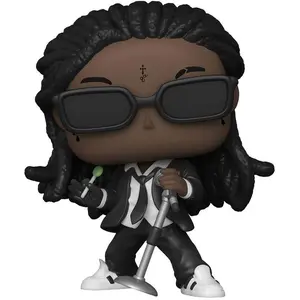 Lil Wayne Pop! Rocks Vinyl Figurine Lil Wayne With Lollipop Exclusive pas cher