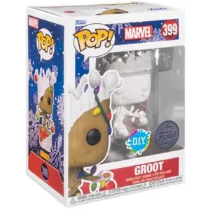 Figurine Funko Pop Marvel Holiday Groot avant-première Fnac pas cher