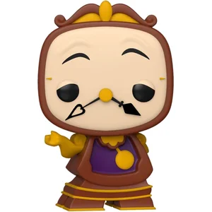 Figurine Funko Pop! Disney : Beauty & Beast - Cogsworth pas cher