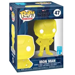 Comparateur de prix : Figurine Funko Pop Art Series Marvel The Infinity Saga Iron Man