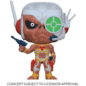 Comparateur de prix : Funko Pop! Rocks: Iron Maiden - Eddie Somewhere in Time 9 cm