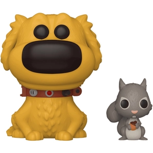 Funko - Dug Days - Figurine POP & Buddy Dug w/Squirrel 9 cm pas cher