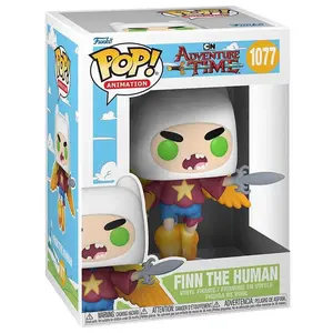 Figurine Funko Pop! N°1077 - Adventure Time - Finn En Humain Avec épée pas cher