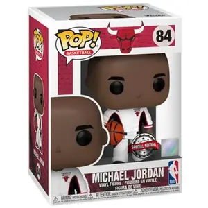 Figurine Funko Pop NBA Michael Jordan Bulls white Warm-up pas cher