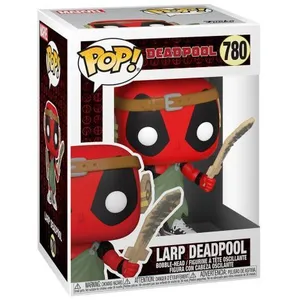 Figurine Funko Pop! Marvel : Deadpool 30th - Nerd Deadpool pas cher