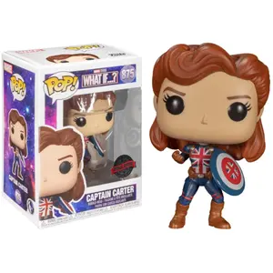 Comparateur de prix : Figurine Funko Pop - Marvel What If...? N°875 - Captain Carter (55967)