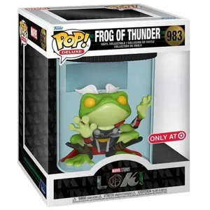 Figurine Funko Pop Deluxe Loki Frog of Thunder pas cher