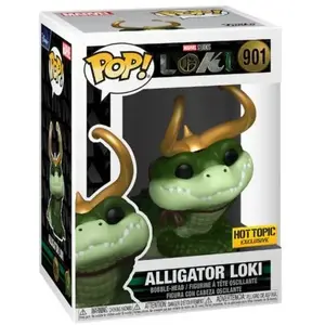 Funko Figurine Funko Pop - Loki N°901 - Alligator Loki (55931) pas cher