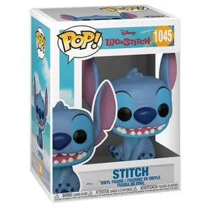 Figurine Funko Pop! Disney - Lilo & Stitch: Smiling Seated Stitch pas cher