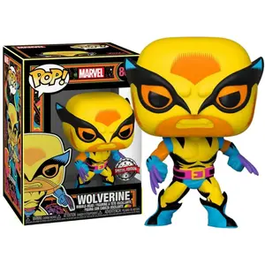 Funko POP! Marvel Wolverine BlackLight Glow 802 Exclusive pas cher