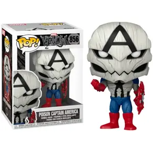 Comparateur de prix : Funko Pop! Poison Captain America #856 - Pop in A Box Exclusive !