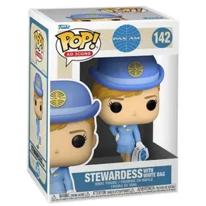 Comparateur de prix : Merkloos / Sans marque Pop! Ad Icons: Pan Am - Stewardess with White Bag