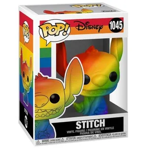 Figurine Funko Pop Disney Pride Stitch Rainbow pas cher