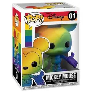 Comparateur de prix : Funko Figurine POP Disney Pride Mickey Mouse Rainbow - - - Ocio Stock
