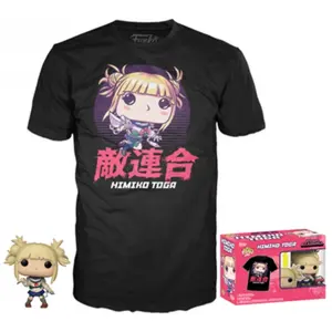Funko Pop! & Tee Box Himiko Toga Unmasked - My Hero Academia Exclusive...Vendu paramazon