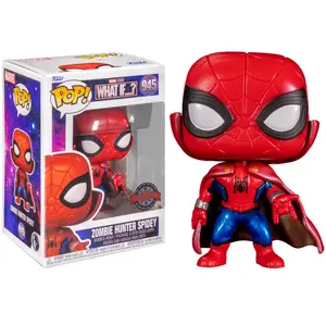 Funko Figurine Funko Pop Zombie Hunter Spidey Metallic / Marvel What I... pas cher