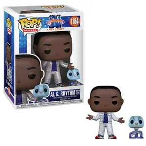 Funko Space Jam 2 - Figurine Pop! Ai G W/Pete (Metallic) 9 Cm pas cher