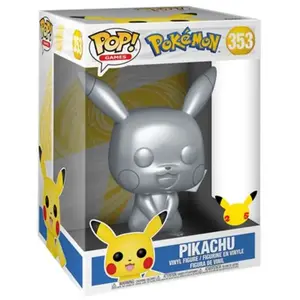 Comparateur de prix : Figurine Funko Pop Jumbo Pokemon S5 10" Pikachu Exclusivité