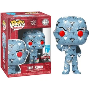 Funko Pop! Artist Series: WWE - The Rock - US Exclusive pas cher