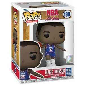 Figurine Funko Pop NBA Legends Magic Johnson Blue All Star Uni 1991 pas cher