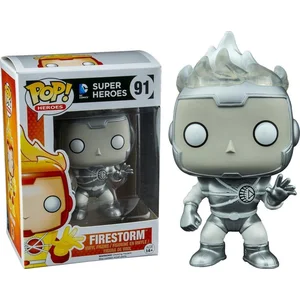 Figurine Funko Pop! N°91 - Dc Comics White Lantern - Firestorm pas cher