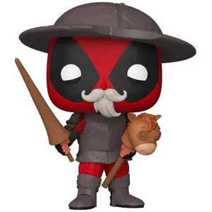 Funko Marvel - Figurine POP! Plus Deadpool en Don Quichotte 9 cm pas cher