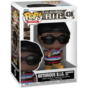 Figurine Funko Pop Rocks Notorius B.I.G Summer '95 pas cher