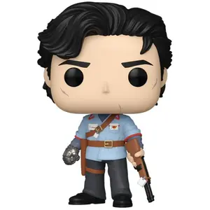 Funko Evil Dead - Figurine Pop! Ash W/ Boomstick 9 Cm pas cher