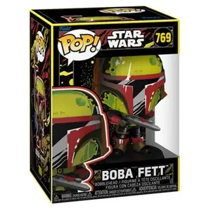Figurine Funko Pop Star Wars Book of Boba Fett Retro pas cher