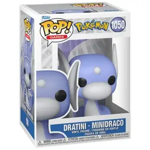 Figurine Funko Pop Games Pokémon Dratini Minidrago Bleu et Gris pas cher