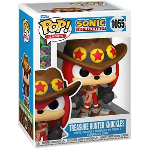 Figurine Funko Pop Games Sonic Treasure Hunter Knuckles pas cher