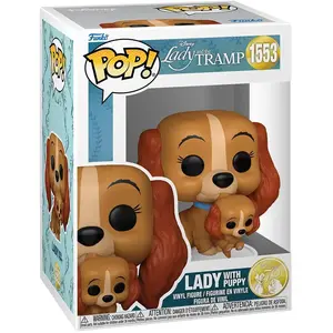 Funko Lady and the Tramp POP! Disney Vinyl Figure Lady with Puppy #1553 pas cher