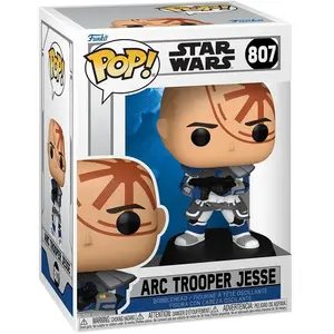 Funko Figurine Funko Pop - Star Wars : The Clone Wars N°807 - Arc Trooper Jesse [Avec Chase] (83545) pas cher