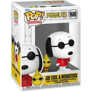 Figurine Funko Pop and Buddy Peanuts S7 Joe Cool & Woodstock pas cher