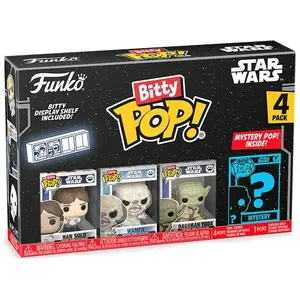 Pack 4 Figurines Funko Bitty Pop Star Wars S2 Luke pas cher