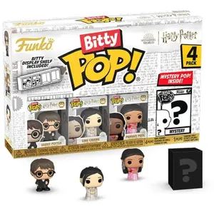 Pack 4 Figurines Funko Bitty Pop Harry Potter GoF Harry pas cher