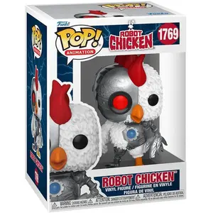 Funko Figurine Funko Pop - Cartoon Network N°1769 - Robot Chicken (83467) pas cher
