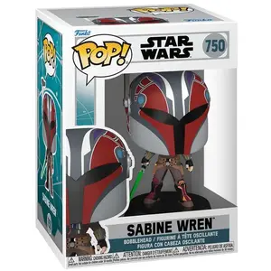 Figurine Funko Pop! N°750 Ahsoka Sabine Wren Avec Sabre Laser pas cher