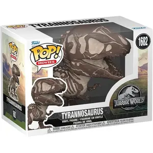 Funko Jurassic Park Fossil - Figurine Pop! Tyrannosaurus 9 Cm pas cher