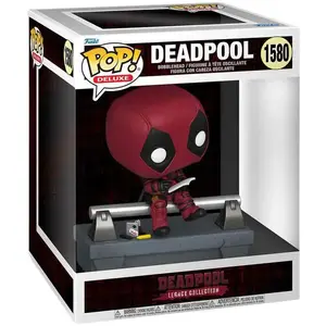 Funko POP DELUXE: DEADPOOL- DEADPOOL ON BRIDGE pas cher