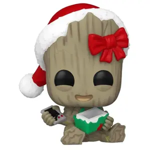 Funko Figurine Funko Pop - Marvel Comics N°1440 - Groot (Noël) (80033) pas cher