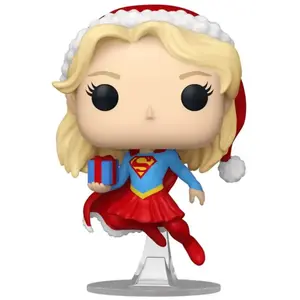 Superman Supergirl (Holiday 24) vinylfiguur 526 Funko Pop! meerkleurig