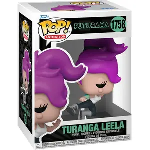 Funko Figurine En Vinyle Futurama Pop! Animation Turanga Leela 9 Cm pas cher