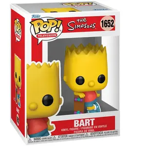 Funko Figurine En Vinyle Bart Simpson Pop! Animation 9 Cm pas cher