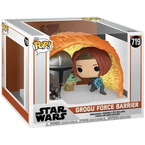 Figurine Funko Pop! Moment - Star Wars - The Mandalorian Force Bubble pas cher