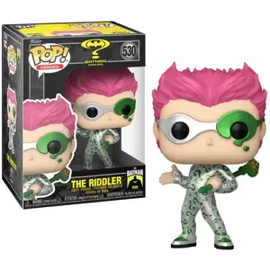 Funko Batman 85th Anniversary - Figurine Pop! The Riddler(Mt) 9 Cm pas cher